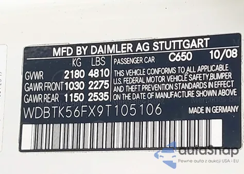 WDBTK56FX9T105106